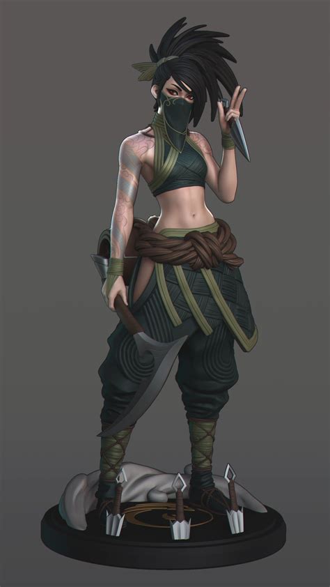 Akali, the Rogue Assassin .
